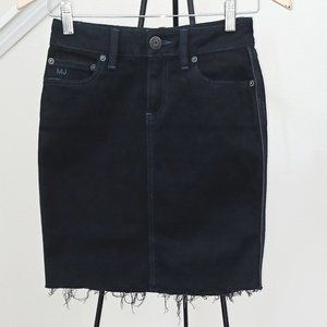 Marc by Marc Jacobs Black Denim Skirt Y2K